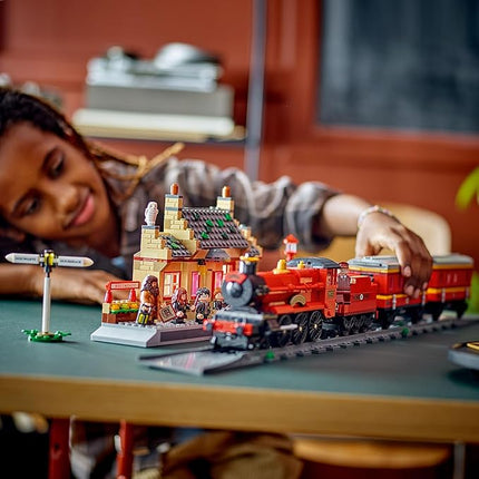 LEGO Harry Potter Hogwarts Express & Hogsmeade Station Building Toy - Pretend Play and Display Decor for Boys & Girls, Ages 8+ - Gift Idea for Birthdays - 76423