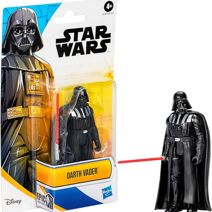 STAR WARS Epic Hero Series Darth Vader 4-Inch Action Figure & Accessory, Toys for 4 Year Old Boys and Girls
