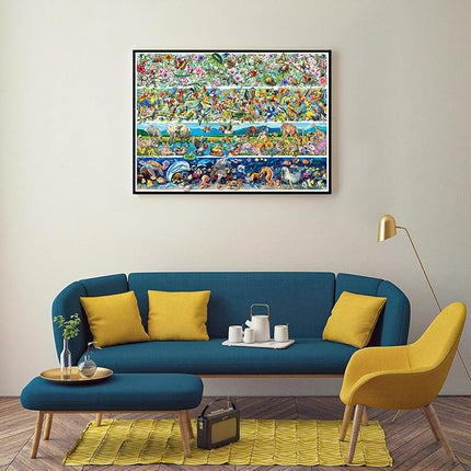 Puzzles for Adults 1000 Pieces, Soul in All Things Jigsaw Puzzles, Fun and Relaxing Challenging Puzzle, Home Decoration Puzzle, Interlock Perfectly No Dust