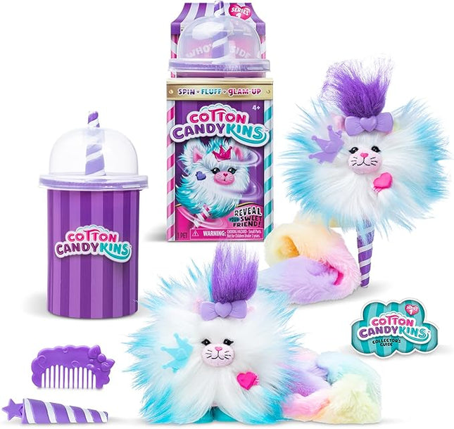 Cotton Candykins Surprise Collectible Plush, Furry Stuffed Animal, Surprise Toy for Girls, Boys, Kids and Toddlers