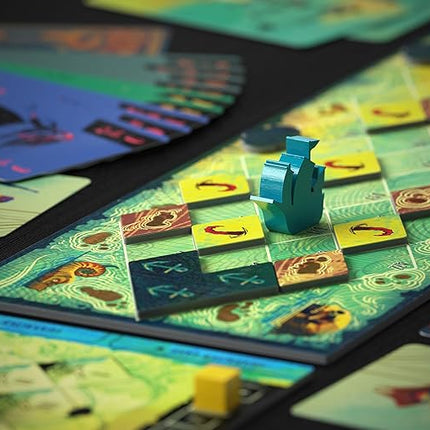 Sail Board Game - Co-op Trick Taking Game - 2 Players - 20 Minute Play Time (Sail Base Game)