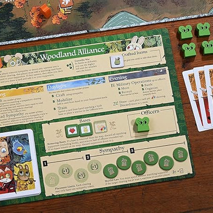 Root: A Game of Woodland Might and Right | Asymmetric Strategy Board Game by Leder Games | 2–4 Players | Ages 10+ | Adventure, Conflict & Area Control