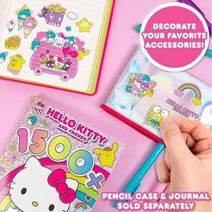 Sanrio Hello Kitty and Friends 1500+ Super Cute Kawaii Stickers, Hello Kitty Chococat My Melody Keroppi Badtz-Maru Pompompurin, Cute Gifts for Kids Teens Girls Adults