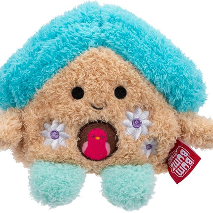 BumBumz 4.5-inch SpringBumz Plush 5-Pack - Carson Carrot, Cammie Yellow Chick, Ethan Hard Boiled Egg, Cosimo Watering Can, and Blair Bird House - from The Makers of Original Squishmallows