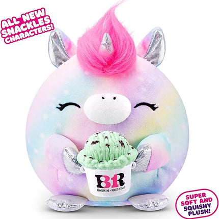 Snackles Series 2 5-inch by ZURU Cuddly Squishy Comfort 5-inch Plush with Licensed Snack Brand Accessory