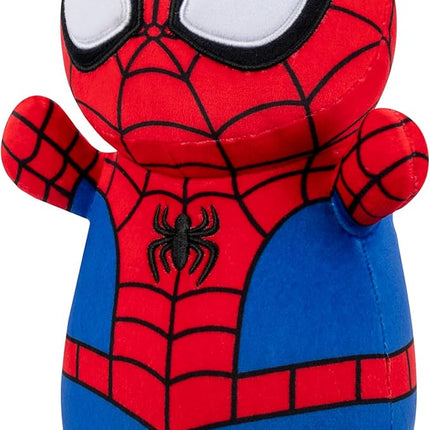 Squishmallows Original Marvel Spidey and His Amazing Friends 10-Inch Spidey HugMees - Medium-Sized Ultrasoft Official Jazwares Plush
