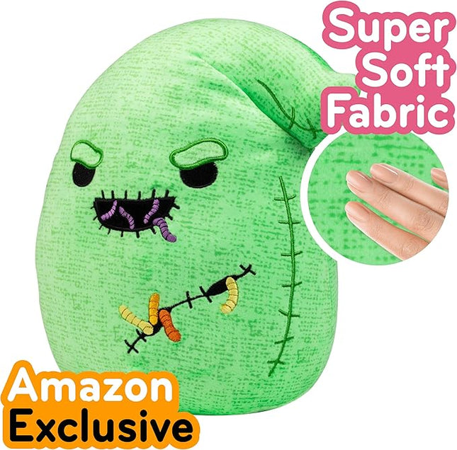 Squishmallows Halloween Original 8-Inch Oogie Boogie - Nightmare Before Christmas - Official Jazwares Disney Plush - Collectible Soft & Squishy Stuffed Animal Toy - Gift for Kids, Girls & Boys