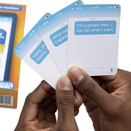 New Phone, Who Dis? Family Edition By Relatable, A Fun Choice For Games And Card Games For Family Gatherings, Great For Kids Games, Includes 150 Inbox Cards, 300 Reply Cards, And Instructions