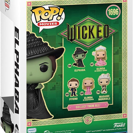 Funko POP Movies: Wicked - Elphaba - Glitter - Collectable Vinyl Figure - Gift Idea - Official Merchandise - for Kids & Adults - Movies Fans - Model Figure for Collectors