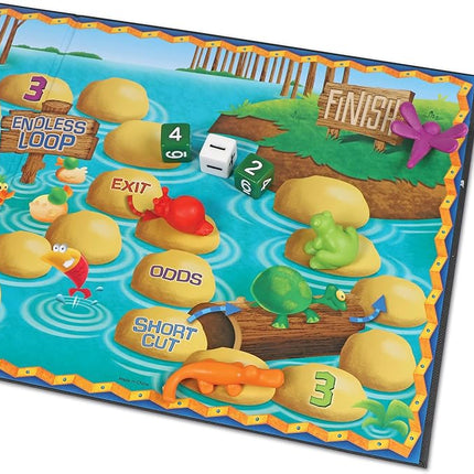 Learning Resources Sum Swamp Game Addition & Subtraction Board Game - Educational Homeschool, Elementary Math Classroom Must Haves, Kindergarten, Gifts for Kids, Numbers for Boys and Girls