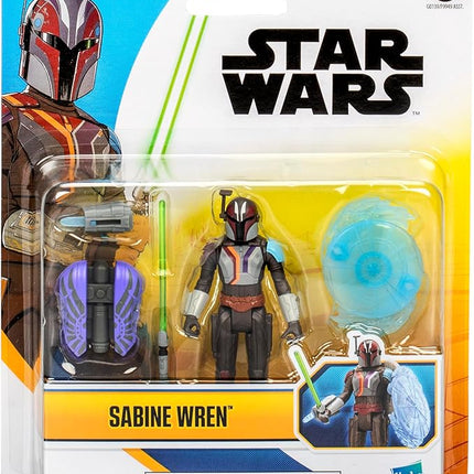 STAR WARS Epic Hero Series Sabine Wren 4-Inch Deluxe Action Figure & 4 Accessories, Toys for 4 Year Old Boys and Girls