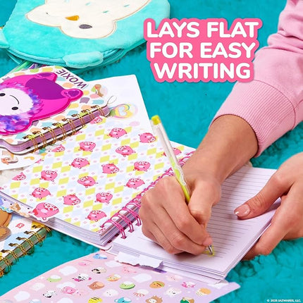 Squishmallows Original Tab Journal, 5 Tabs, Spiral Bound, Journals for Teens, Birthday Gift, Journaling Kit, Journal Set, Kids Journal, Stationery Set for Girls, Sketch Journal, Diary