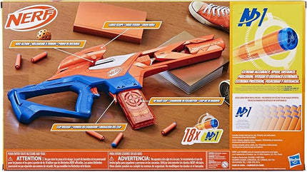 Nerf N Series Pinpoint Dart Blaster, 18 N1 Darts Compatible Only N Series Blasters, 10-Dart Clip, Blaster Gifts for Kids