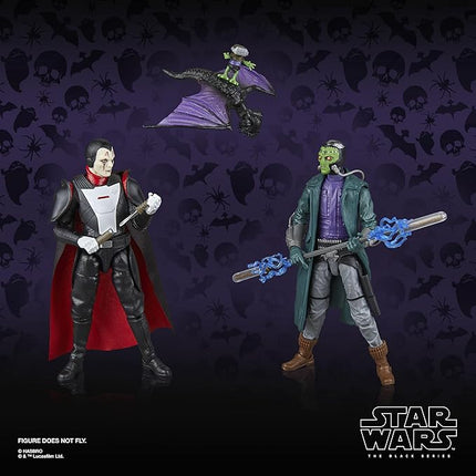 STAR WARS The Black Series Inquisitor & Duros Bounty Hunter, Halloween Edition, Collectible 6 Inch Action Figure 2-Pack (Amazon Exclusive)