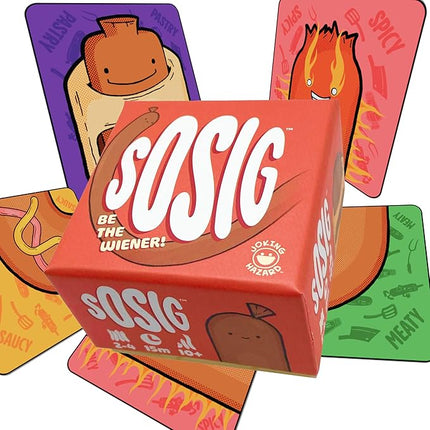 Joking Hazard Sosig Family Friendly Card Game for 2-4 Players, Game for Kids and Adults, Travel Sized