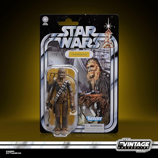 STAR WARS The Vintage Collection Chewbacca, A New Hope Premium 3.75 Inch Collectible Action Figure