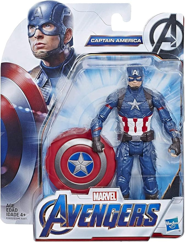 Avengers Marvel Captain America 6"-Scale Marvel Super Hero Action Figure Toy