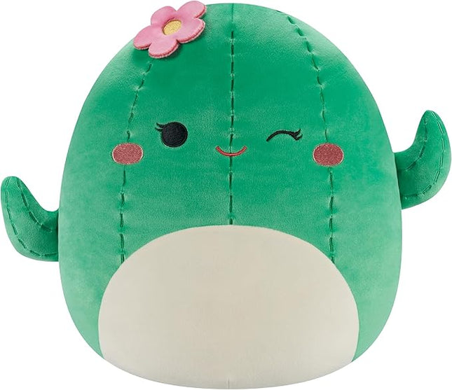 Squishmallows Original 12-Inch Maritza Green Cactus with Pink Flower - Official Jazwares Plush