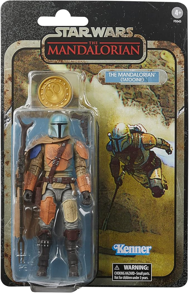 STAR WARS The Black Series Credit Collection The Mandalorian (Tatooine) Toy 6-Inch-Scale The Mandalorian Collectible Figure, Kids 4 and Up (Amazon Exclusive)