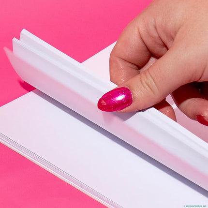 Squishmallows Original DIY Journaling Set, Journaling Kit with Gel Pens, Stickers, Sticky Notes, and Gems, Scrapbook for Kids, Cute Stationary Set, Notebook for Girls, Diary for Girls Ages 8-12