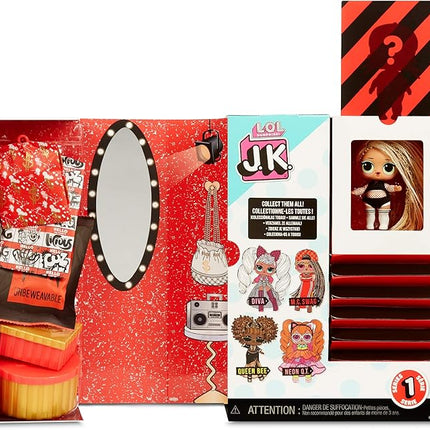 L.O.L. Surprise! JK Mini Fashion Doll MC Swag with 15 Surprises Including Dress Up Doll Outfits, Exclusive Accessories - Gifts for Girls and Mix Match Toys for Kids 4-15 Years