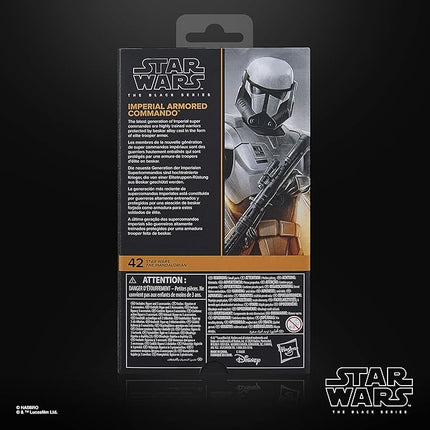 STAR WARS The Black Series Imperial Armored Commando, The Mandalorian Collectible 6 Inch Action Figure