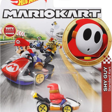 Hot Wheels Mario Kart Shy Guy Standard Kart Vehicle