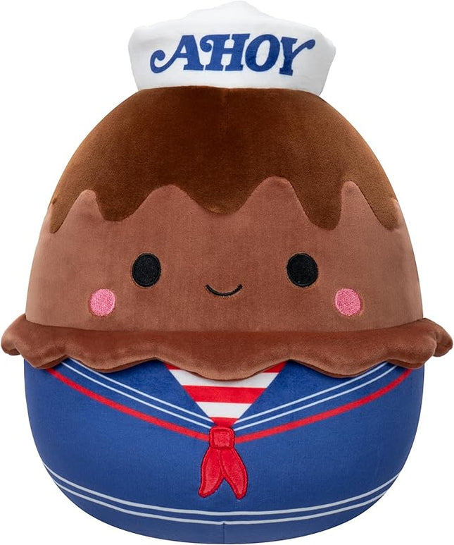 Squishmallows Original “Stranger Things” 10-Inch Chocolate Pudding - Official Jazwares Plush (Medium-Sized)