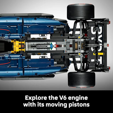 LEGO Technic Oracle Red Bull Racing RB20 F1 Race Car Model Kit - Building Set for Adults, Ages 18+ with Realistic Features - Gift for Birthdays - 42206