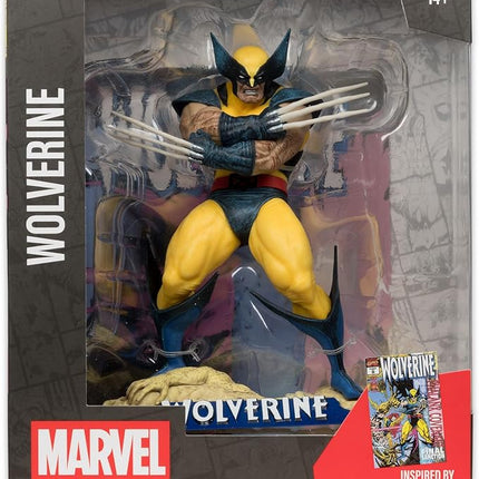 McFarlane Toys - Marvel Wolverine 1:10th Scale Collectible with Scene (Wolverine #85)