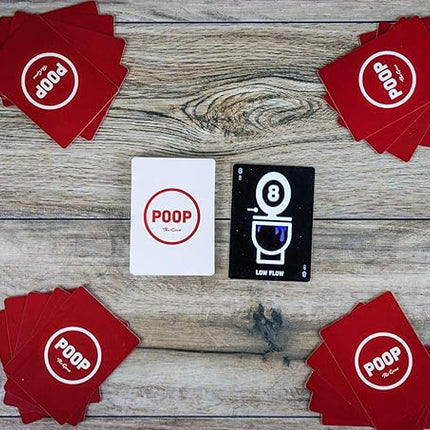 Breaking Games Poop The Game - Hilarious and Family-Friendly Card Game for Kids Ages 6 and Up - Perfect for Game Night and Parties - 2-5 Players