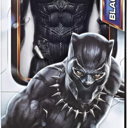 Avengers Marvel Titan Hero Series Black Panther Action Figure, 12-Inch Toy, Inspired by Marvel Universe, for Kids Ages 4 and Up