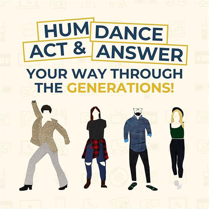 Spin Master Games, Mind The Gap Deluxe Trivia Game, A Board Game for All Generations, Play on Thanksgiving, Friendsgiving, Birthdays & Family Nights, 2-12 Players, for Ages 10 & Up