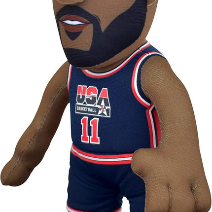 Bleacher Creatures USA Basketball Karl Malone 10" Plush Figure- A Dream Teamer for Play or Display