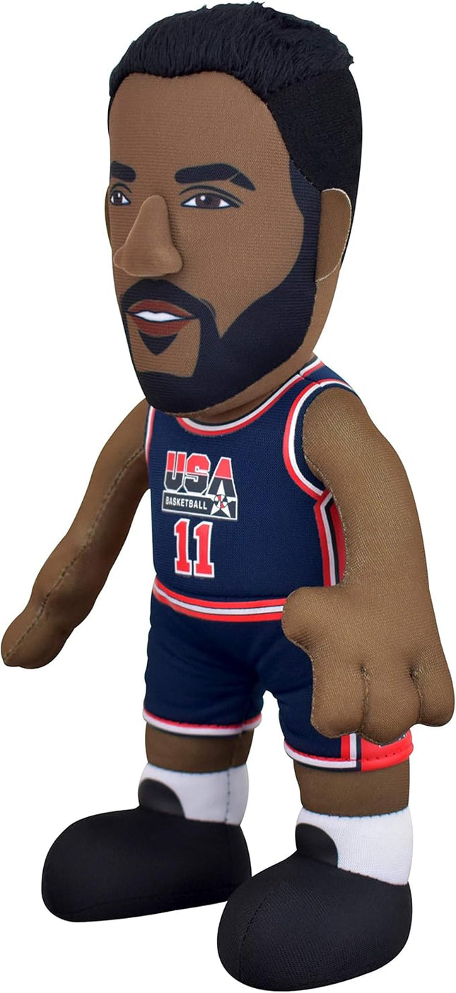 Bleacher Creatures USA Basketball Karl Malone 10" Plush Figure- A Dream Teamer for Play or Display