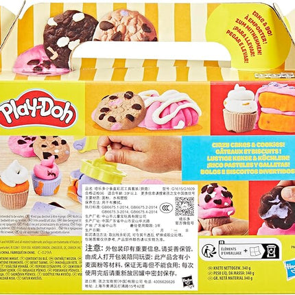 Play-Doh Little Bakery Playset, Play Kitchen Toys, Sweet Treat Set, Arts & Crafts for Kids 3+ Years