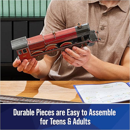 4D Build, Harry Potter Hogwarts Express 3D Model Kit, Harry Potter Collectibles & Desk Decor, Adult Puzzle, Building Toys, 181 Pieces, 3D Puzzles, Gift Ideas for Ages 12 & Up