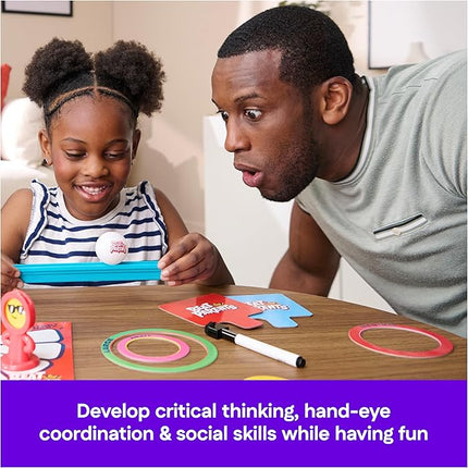 Spin Master Games, Beat The Parents, 2025 Edition with New Challenges & Cards, Friendly Competition Family Game, Family Game Night, 4-8 Players, for Ages 6 & Up