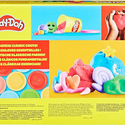 Play-Doh 9 Pack Favorite Color Set, Assorted Colors, 2 & 4 Ounce Modeling Compound Cans, Kids Arts & Crafts, Back to School Gifts & Prizes, Preschool Toys, Ages 2+ (Amazon Exclusive)
