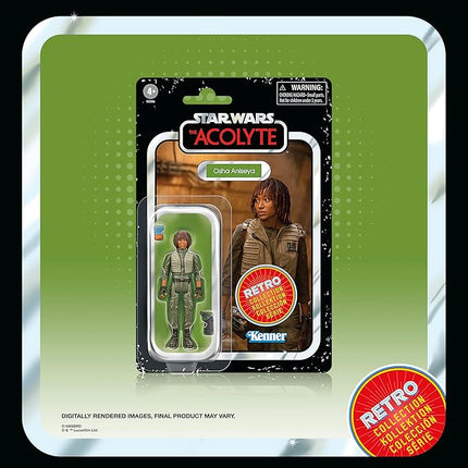 STAR WARS Retro Collection The Acolyte Multipack, 3.75 Inch Collectible Action Figure 6-Pack
