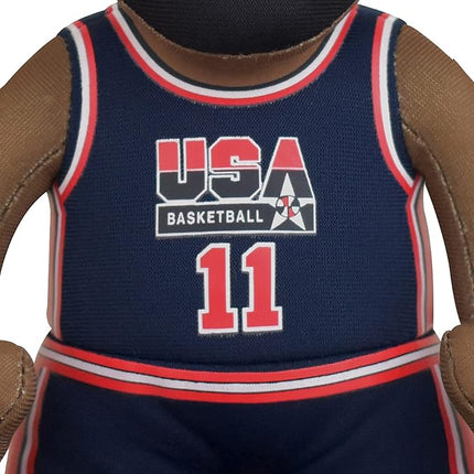 Bleacher Creatures USA Basketball Karl Malone 10" Plush Figure- A Dream Teamer for Play or Display