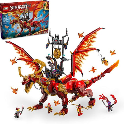 LEGO NINJAGO Source Dragon of Motion Adventure Toy for Kids, Ninja Playset for Independent Play with 6 Minifigures, Birthday Gift for Boys and Girls Ages 12 and Up, 71822