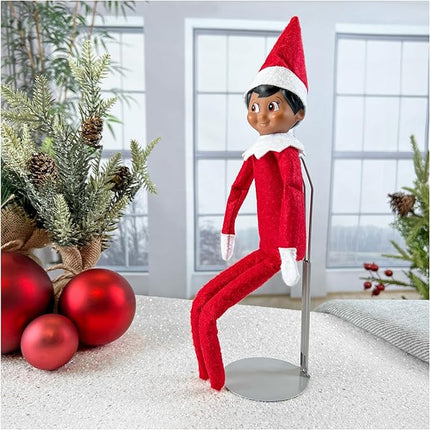 Plymor DSP-5125S Silver Adjustable Doll Stand, fits 10, 11, and 12 inch Slim Waist Dolls, Waist is 1.125" - 1.5" wide, 3.25" - 4" around, Pack of 6