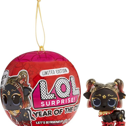 L.O.L. Surprise! Year of The Ox Doll or Pet with 7 Surprises, Lunar New Year Doll or Pet, Accessories, Multicolor