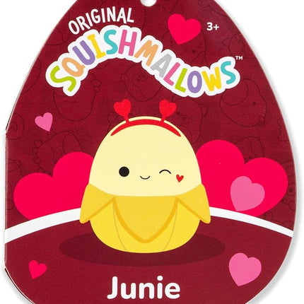 Squishmallows Original 8in Hartman The Purple Monkey + 8in Junie The Banana – Official Jazwares Valentine’s Plush 2-Pack (Little)