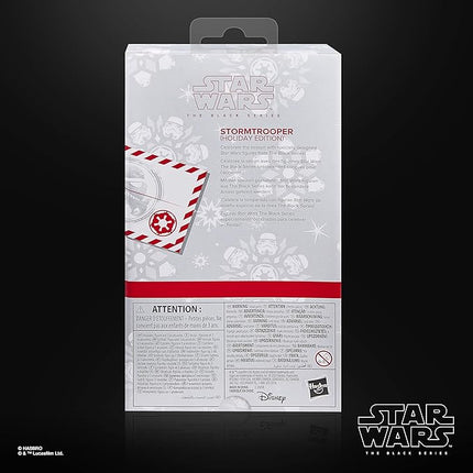 STAR WARS The Black Series Stormtrooper (Holiday Edition), Premium Collectible 6-Inch Action Figure
