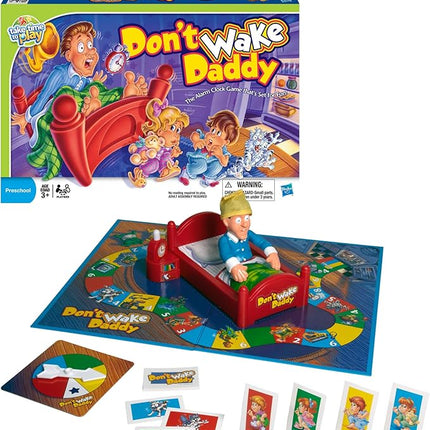 Hasbro Gaming Don't Wake Daddy Preschool Board Game for Kids Ages 3 and Up (Amazon Exclusive)