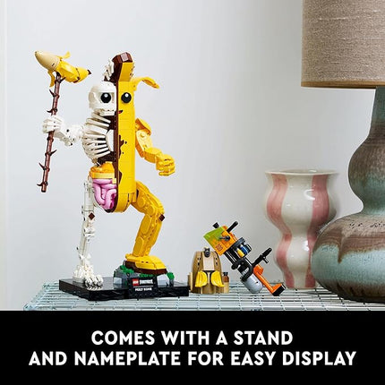 LEGO Fortnite Peely Bone - Collectible Fortnite DIY Kit for Adults, Ages 18+ - Building Set for Home Decor, Office or Bedroom - Gift Idea for Fans of Video Game - 77072