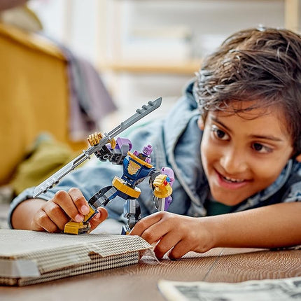 LEGO Marvel Thanos Mech Armor 76242, Avengers Action Figure Set, Building Toy with Infinity Gauntlet & Stones, Collectable Super Hero Gift for Boys and Girls Ages 6 Plus