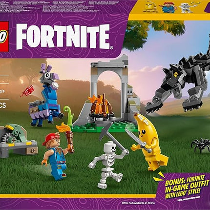 Lego 77075 Fortnite Peely and Spark Plug Campsite Toy, Birthday Present, Blocks, Boys, Girls, Children, 7, 8, 9, Elementary School, Game, Pretend Play, Pretend Play, Mom, Father